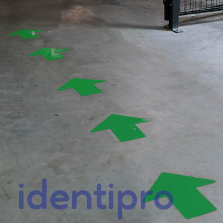 Toughstripe Pre-Spaced Arrows, 51mm x 127mm x 30m roll - Green Toughstripe Pre-Spaced Arrows, 51mm x 127mm x 30m roll - Green