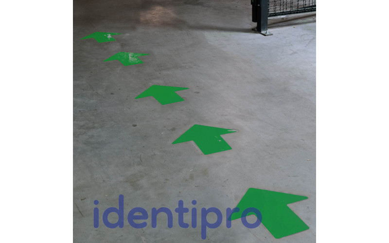 Toughstripe Floor Arrows 51mm x 127mm - Green Toughstripe Floor Arrows 51mm x 127mm - Green