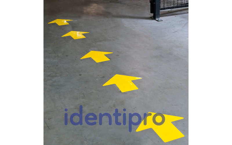 Toughstripe Floor Arrows 51mm x 127mm - Yellow Toughstripe Floor Arrows 51mm x 127mm - Yellow