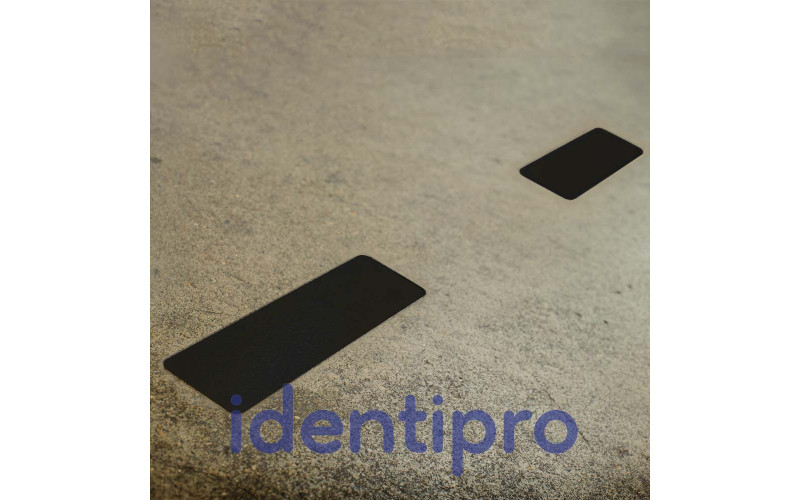 Toughstripe Pre-Spaced Dashes, 51mm x 203mm x 30m roll - Black Toughstripe Pre-Spaced Dashes, 51mm x 203mm x 30m roll - Black