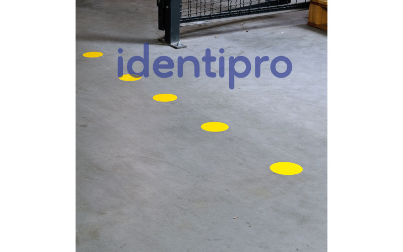 Toughstripe Pre-Spaced Dots, 89mm x 30m roll - Yellow Toughstripe Pre-Spaced Dots, 89mm x 30m roll - Yellow