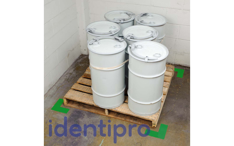 Toughstripe Floor 'L' Shapes 102mm x 254mm - Green Toughstripe Floor 'L' Shapes 102mm x 254mm - Green