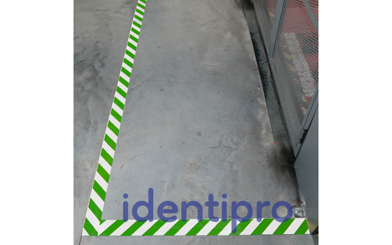 Toughstripe Floor Tape 51mm x 30m - Green/White Toughstripe Floor Tape 51mm x 30m - Green/White