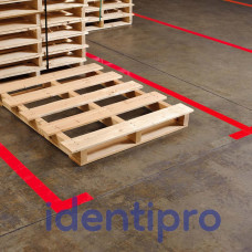 Toughstripe COLD Floor Tape 102mm x 30m roll - red