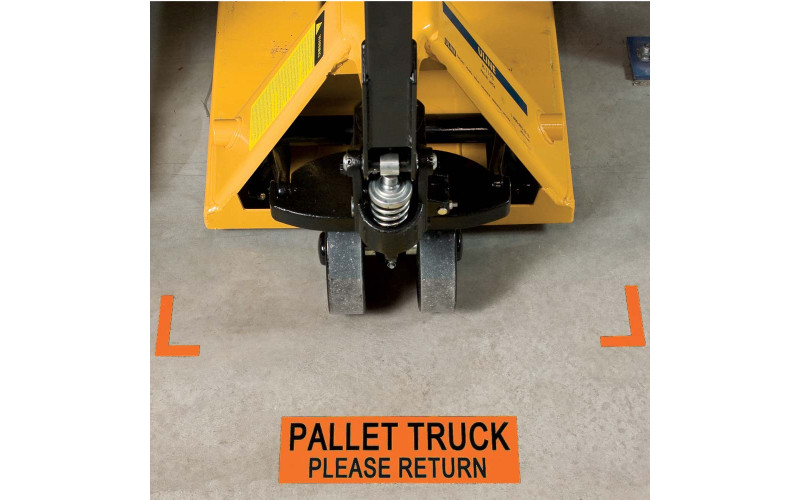 Globalmark Printable ToughStripe B-483 Floor Tape Orange 29mm Globalmark Printable ToughStripe B-483 Floor Tape Orange 29mm