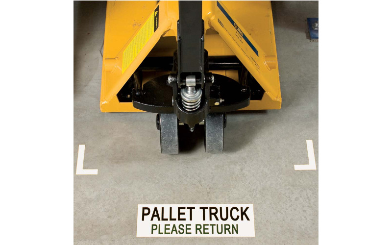 Globalmark Printable ToughStripe B-483 Floor Tape White 102mm