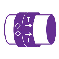 Brady Workstation App, CLP Pipemarker Rollform as Electronic Media (BWS-RLF-EM)