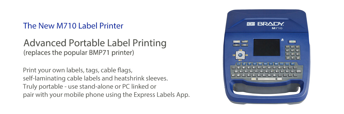 Brady M610 Portable Label Printer  Basic Software - lockout-tagout-shop